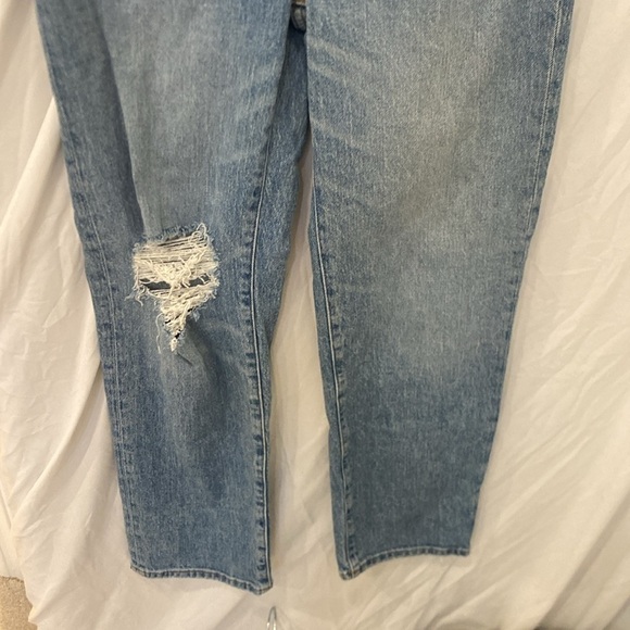 Madewell The Perfect Vintage straight zip fly Jean , Size 26 - Picture 3 of 8